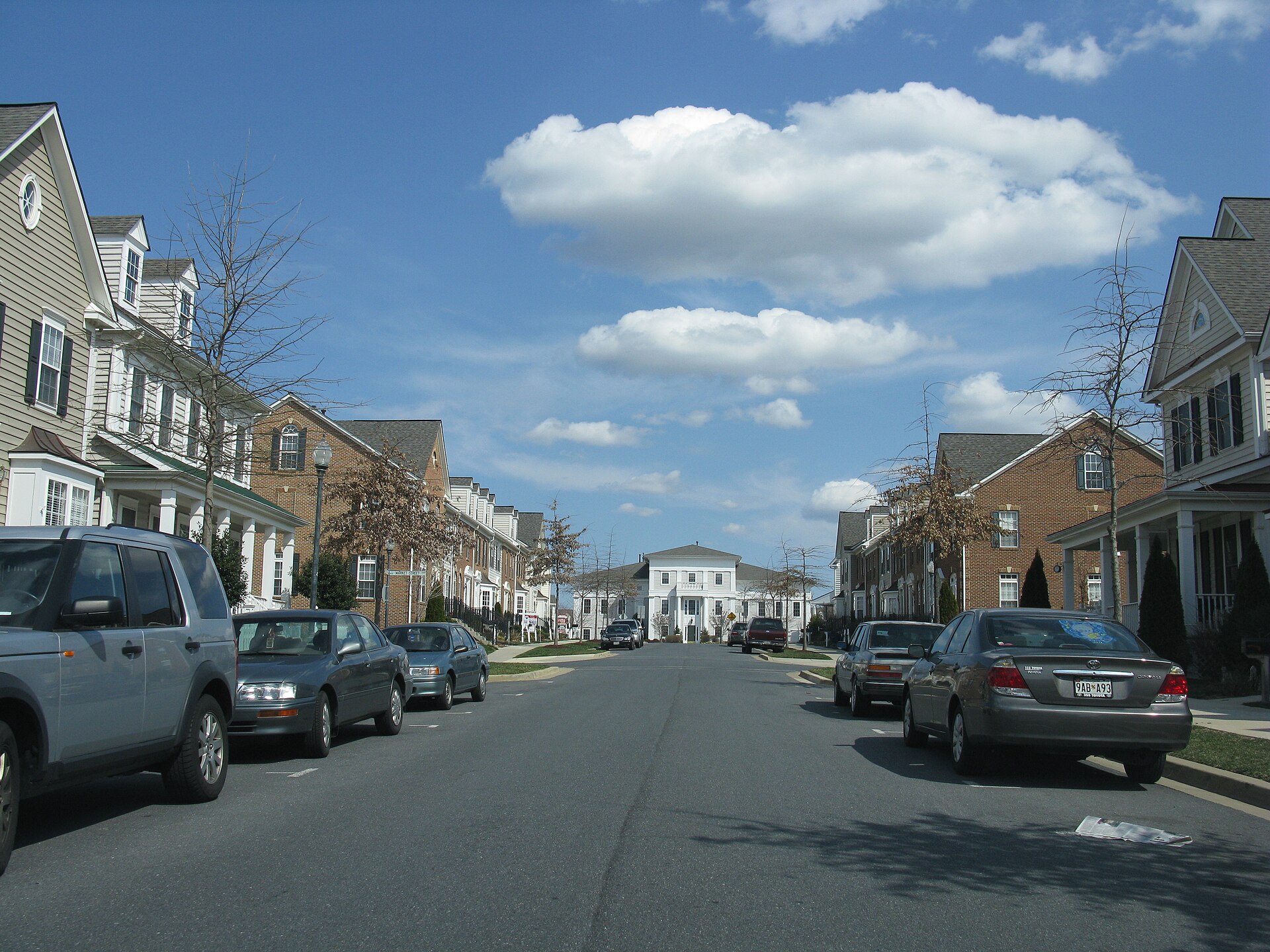 Quartier de Kentlands, à Gaithersburg