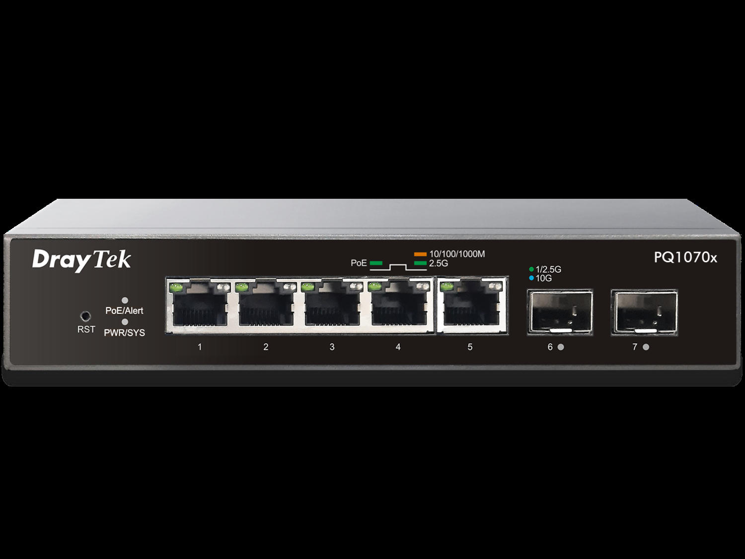 DrayTek — switches PoE